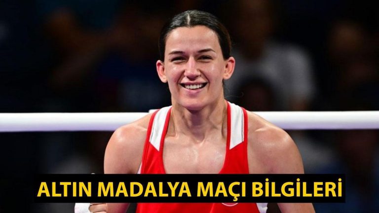 Hatice Akbaş'ın altın madalya maçı ne zaman, saat kaçta ve hangi kanalda gerçekleşecek?  (Paris 2024 Yaz Olimpiyatları)