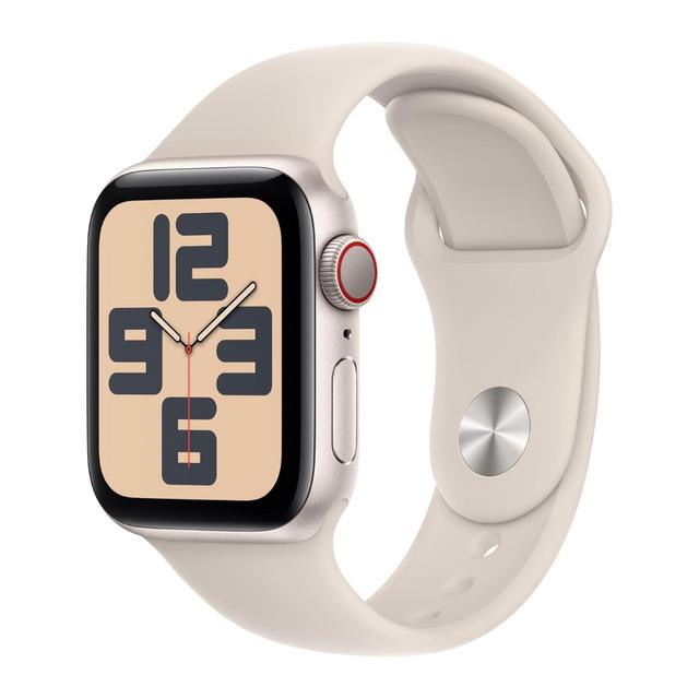 Apple Watch SE (2. nesil, 2023) Starlight