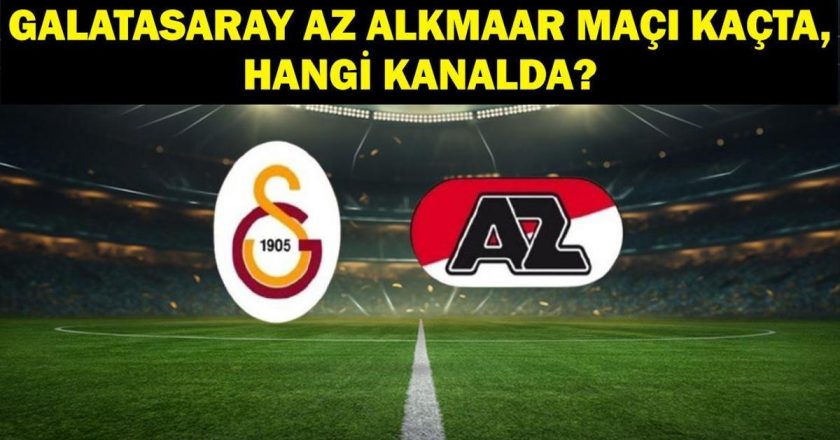 Alkmaar’ın Galatasaray AZ intikamını yeniden oynandığında, saat kaç? Galatasaray AZ Alkmaar hangi kanalda maç? Zaman ve kanalla ilgili bilgiler