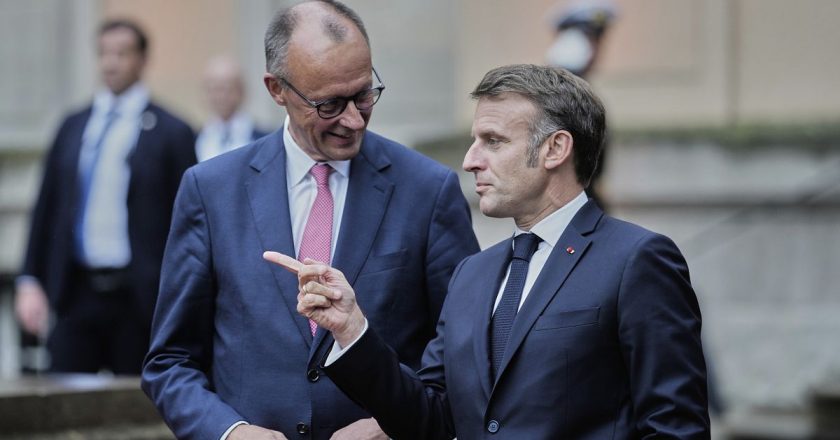 Merz ve Macron Berlin’de buluştu: Gündemde ticaret ve savunma var
