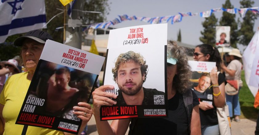 Video. İsrail’de rehine aileleri anlaşma için hükümete çağrıda bulundu