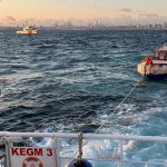Heybeliada açıklarında sürüklenen tekne kurtarıldı