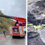 Kayalıklardan sarkan kablolar korkuttu, ekipler harekete geçti! 19 yıllık gerçek sonradan ortaya çıktı