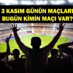 Bugün Hangi Maçlar Var? Trendyol Süper Lig 11. Hafta Maçları Hangi Kanalda, Saat Kaçta? İşte 3 Kasım Günün Maçları…