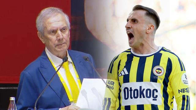 Fenerbahçe’de Aziz Yıldırım Kerem Aktürkoğlu’nun yeni sözleşmesini açıkladı